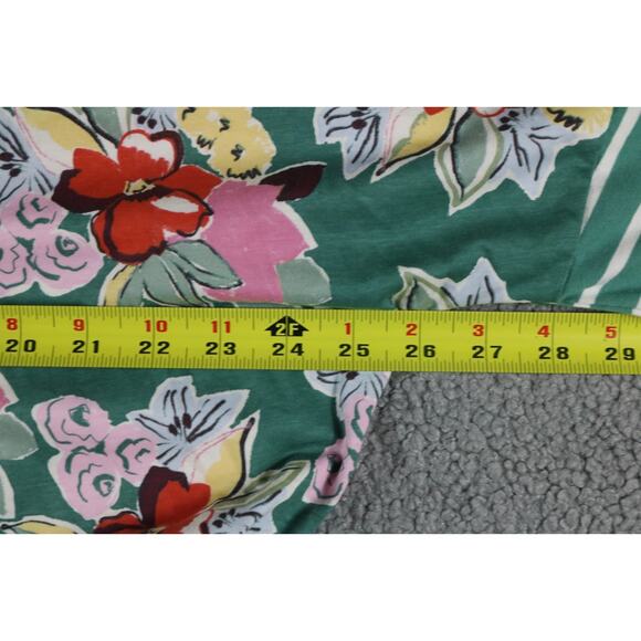 New Pact Organic Womens Medium Large Staycation Kimono Floral Print Robe - Picture 5 of 6